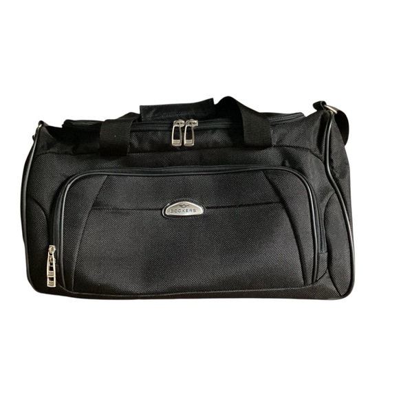 Dockers Other - Dockers Nylon Duffle Bag Mid Size Black